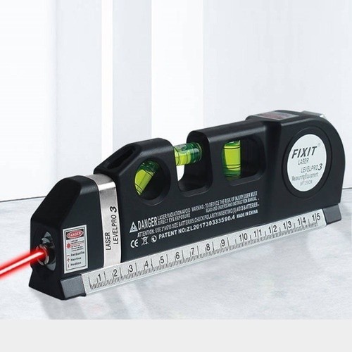 Nível Laser Profissional Trena Level Pro3 Estágios Nivelador 3/4 bolhas de nivel em Oferta na Shopee