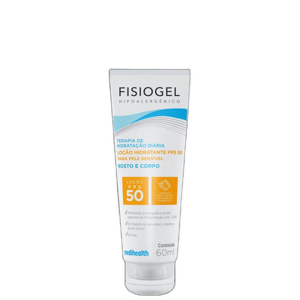 Loção Fisiogel Terapia de Hidratação Diária FPS 50 60ml
