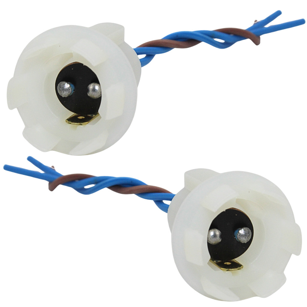 Kit 2 Soquetes Universal P/ Lampada 2 Polos Freio/seta