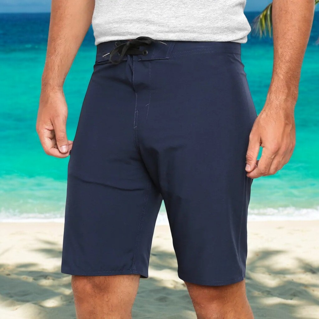 Shorts SURF LISO Mauricinho Bermuda Praia Academia Tactel Verão 1043