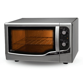 Forno Eletrico 44 Litros Fischer Inox Gourmet Grill 127V Forno de Bancada Completo