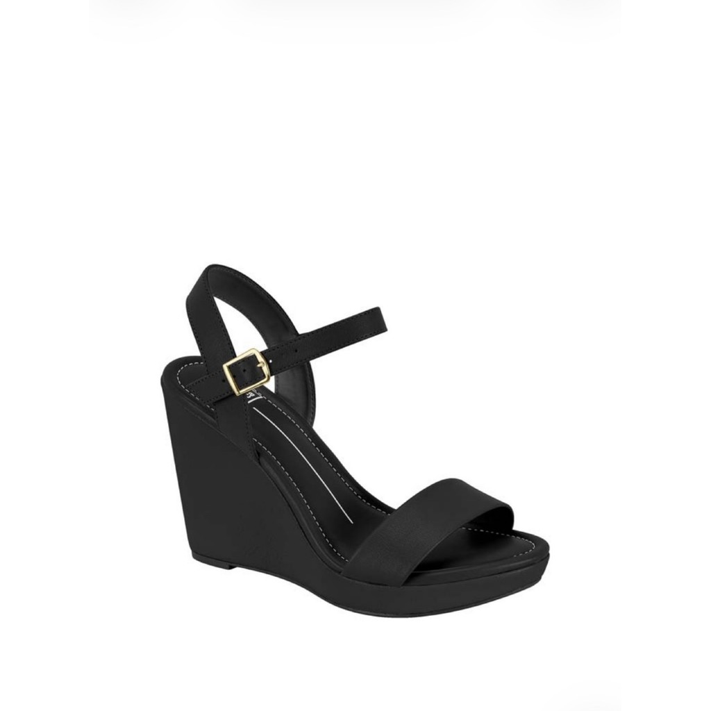 Sandalia Feminina Casual Social Anabela Moderna Moleca Confortavel Original 5411 em Oferta na Shopee