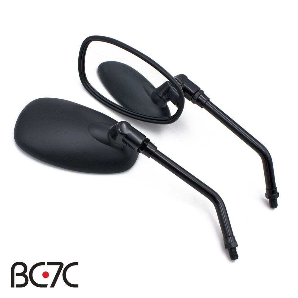 QC-M-Z06 Espelho retrovisor modificado para motocicleta 3C, certificação EMARK Espelho novo estilo europeu americano de 