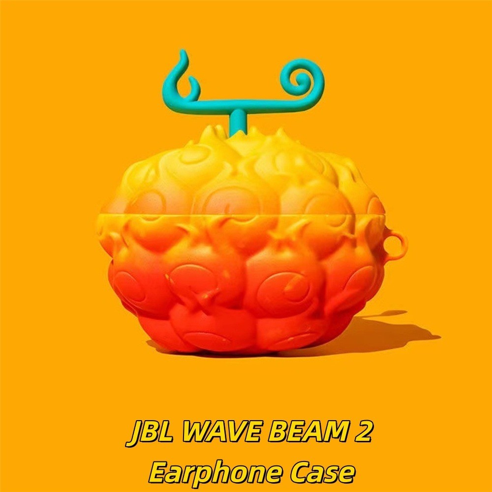 Estoque Pronto Para JBL WAVE BEAM 2 Capa De Silicone Macio Engraçado Desenho Animado Fone De Ouvido NO . 2