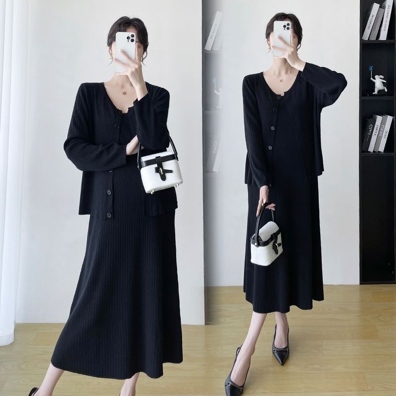 Terno coreano mãe primavera outono terno de duas peças 1869 pessoas coleção roupa de maternidade mãe moda primavera wear