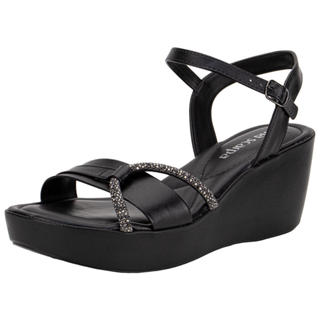 Sandália Feminina Anabela Via Scarpa 175718841 em Oferta na Shopee