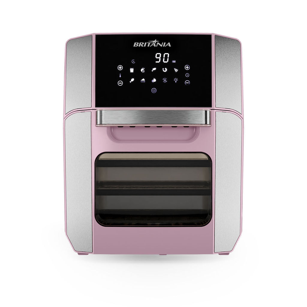 Imagem Air Fryer Oven Rosa Britânia 12L 1800W BFR2150RS
