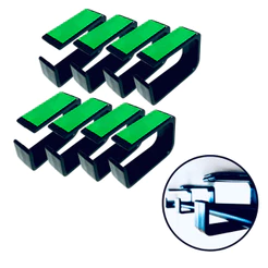 Passa fio Kit Organizador De Cabos para Esconder Fios embaixo de Mesa Setup Gamer Home Office Decor