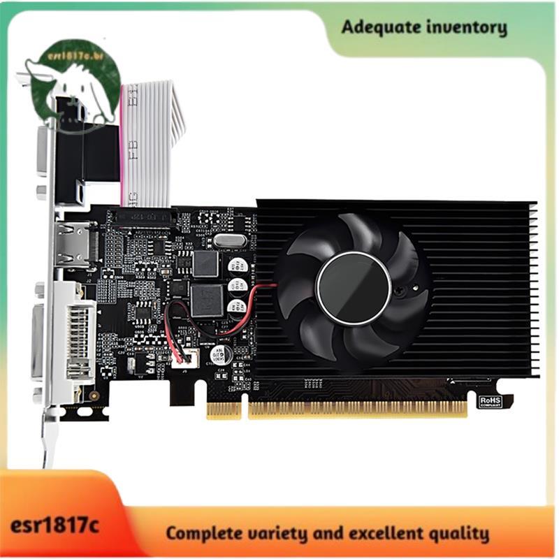 Placa Gráfica GT730 4G DDR3 128 Bits 700MHZ 40Nm PCIE 2.0 16X VGA + DVI +-Substituição De Vídeo Compatível