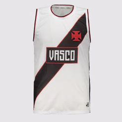 Regata Vasco Retrô Anos 2000 Branca