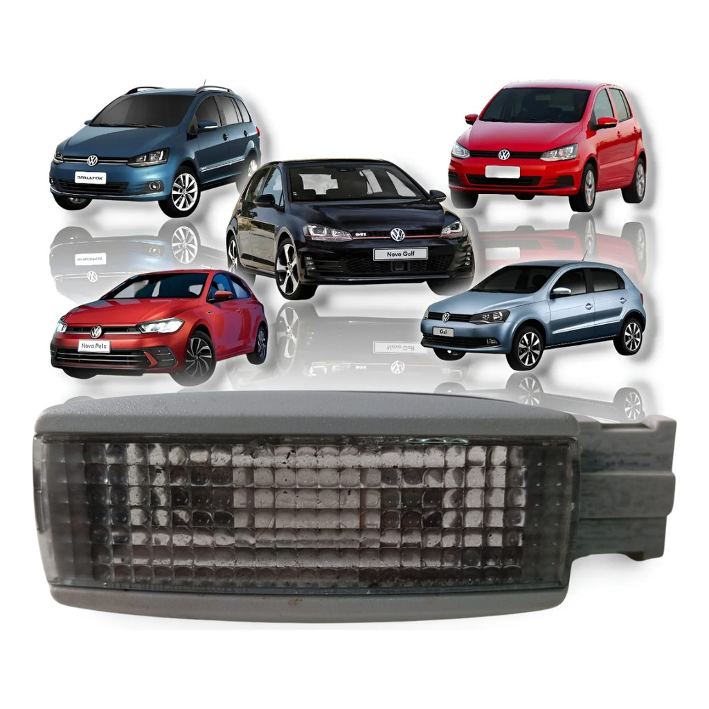 Luz Teto Quebra Sol Vw Gol Fox Space Saveiro Polo Golf Orig