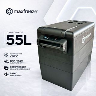Mini Geladeira Portatil 55 Litros 12V/24V 110v/220v Caminhão Ônibus Carro Van Camping em Oferta na Shopee