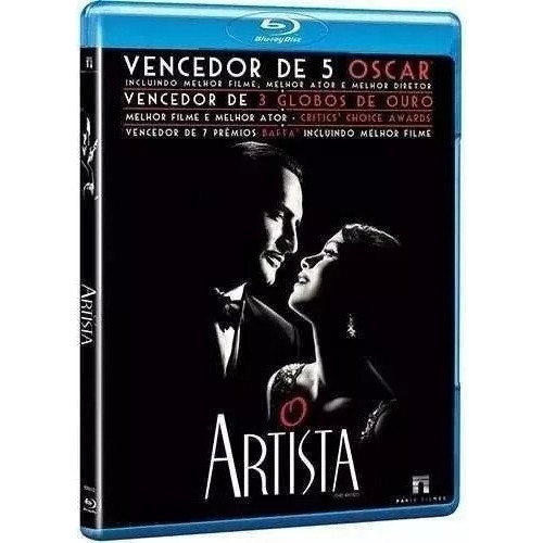 Blu-Ray Filme O Artista Michel Hazanavicius Filme Drama Paris Filmes