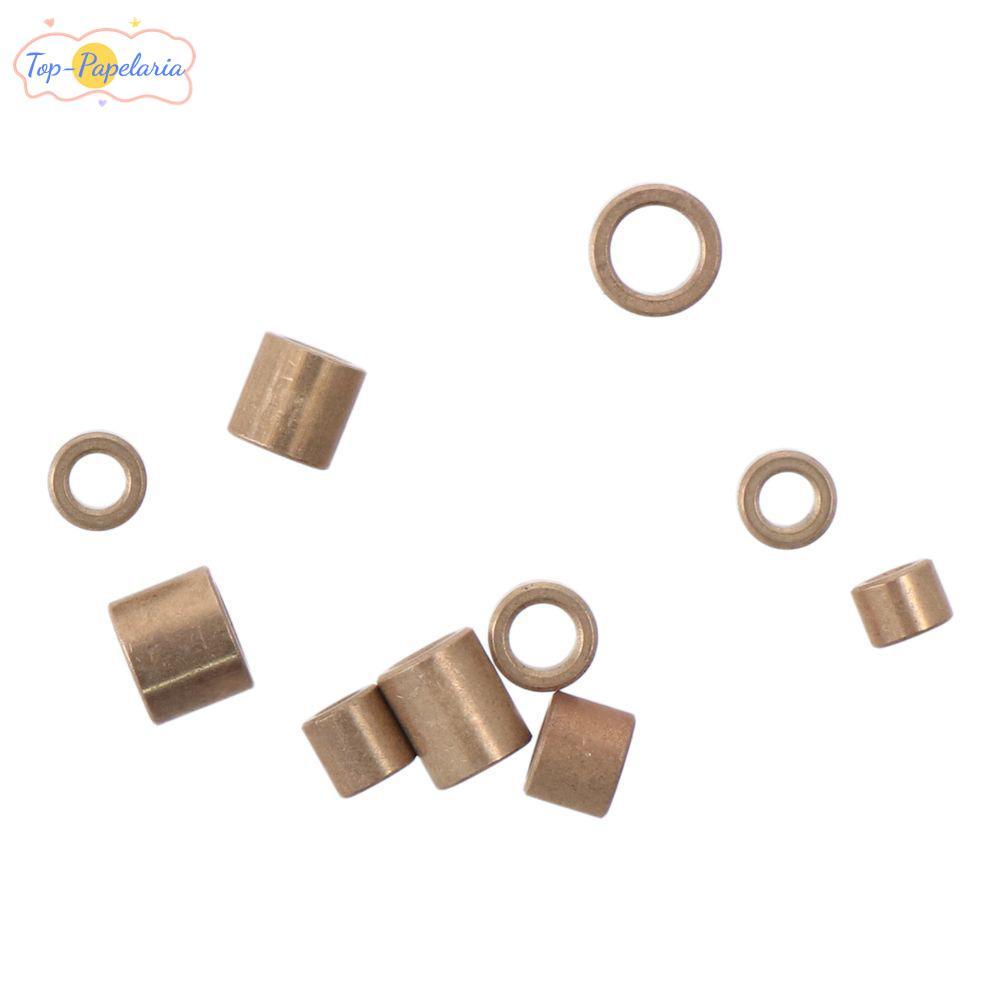 Manga De Rolamento Perfumada De 10 Peças , Buchas Autolubrificantes De Bronze Sinterizado Dourado