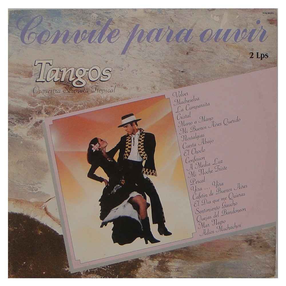 CD ORQUESTRA SERENATA TROPICAL CONVITE PARA OUVIR TANGOS