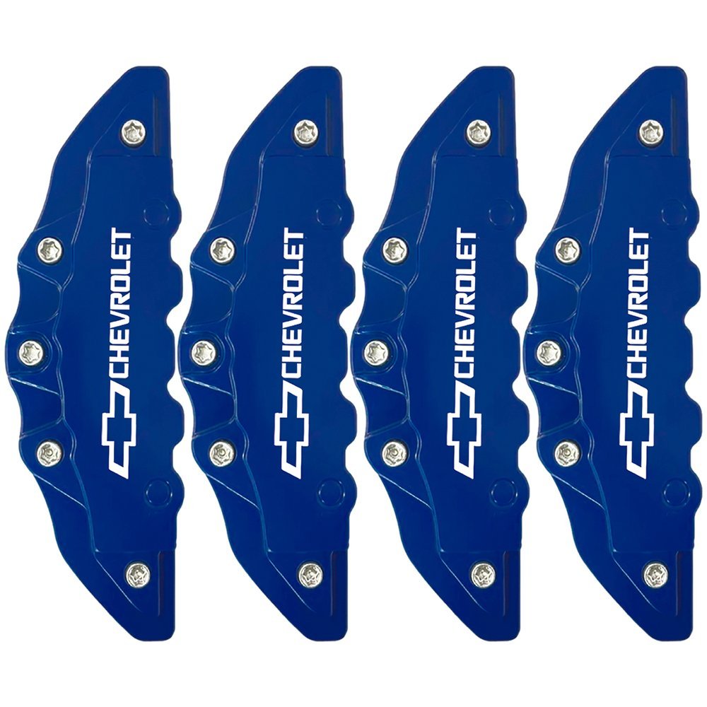 Kit 4 Capas Pinça Freio Azul - Chevrolet Onix Cruze Equinox