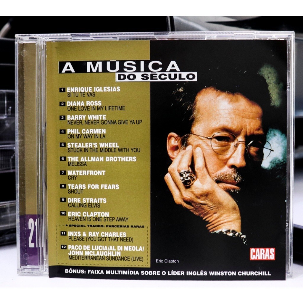 CD A MUSICA DO SÉCULO -VARIOUS  VOL.21 (REVISTA CARAS)