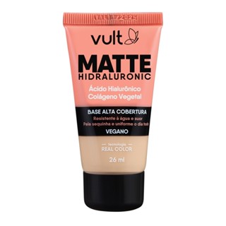 Vult Base Matte Hidraluronic V180 26ml em Oferta na Shopee