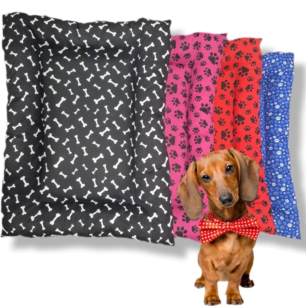 Cama Pet Colchonete Para Cachorro ou Gato caminha  Lavável Com Zíper Muito Confortável