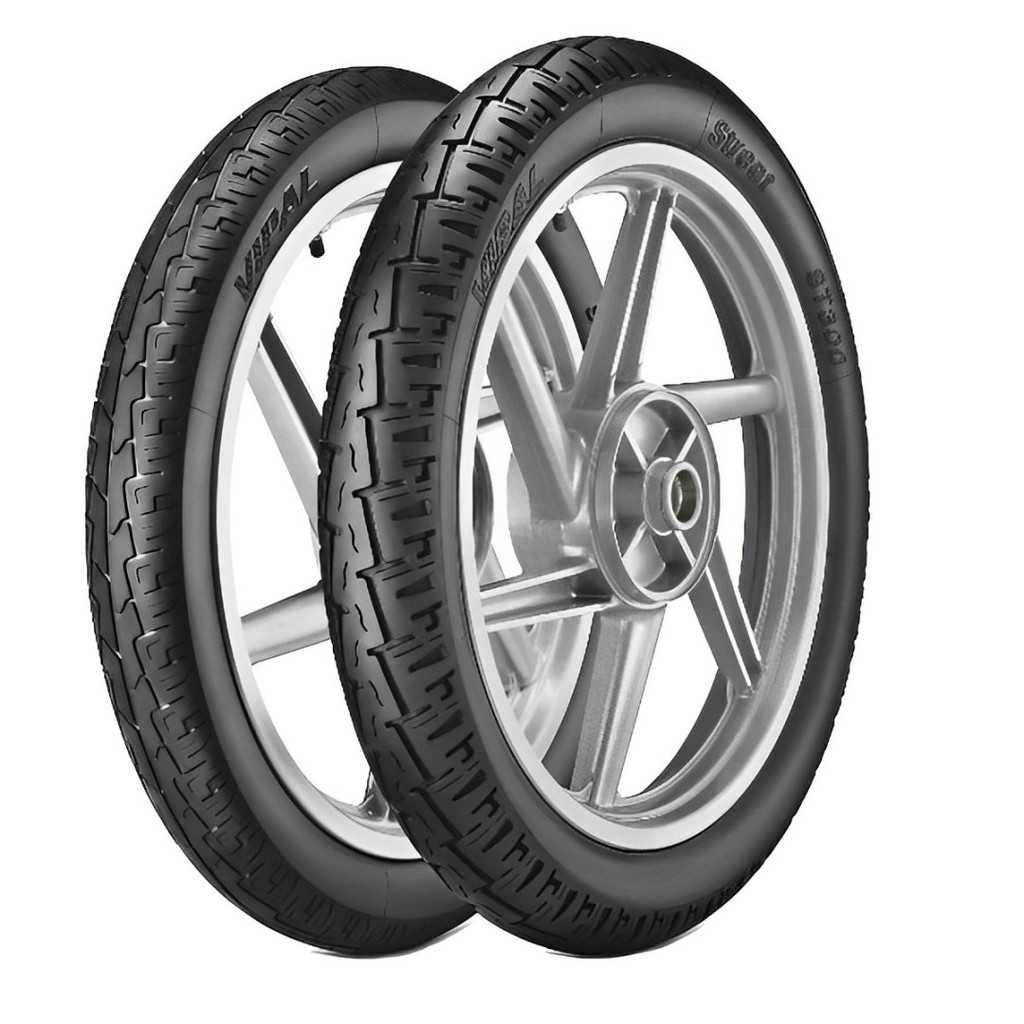 Par Pneu Vipal ST300 Pop 110i Pop 100 Biz 125 100 Jet 50 125 Uso Com Câmara 250-17 e 80/100-14