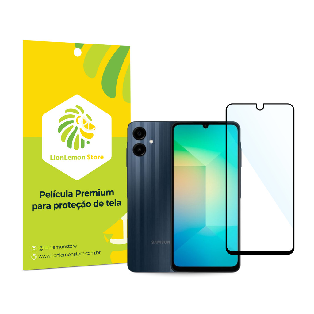 Película de Vidro Ultrashield LionLemon para Samsung Galaxy A06