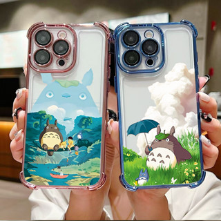 Capa de Telefone à Prova de Choque Macia com Desenho Animado Fofo Meu Vizinho Totoro para Samsung Galaxy A55 A54 A16 A06 em Oferta na Shopee