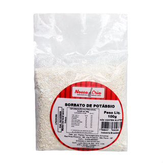 Sorbato de Potássio Conservante Alimentício 100g em Oferta na Shopee