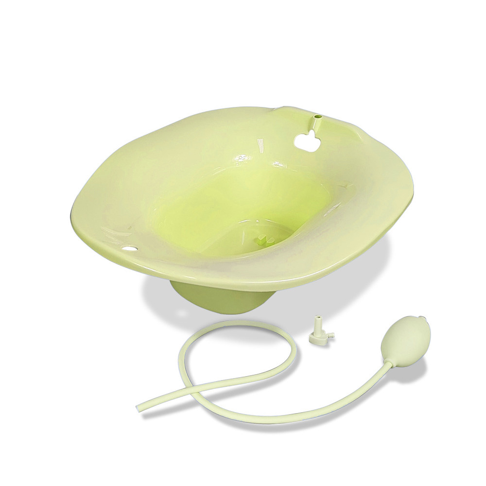 BACIA PARA BANHO DE ASSENTO AMARELA BIDÊ PORTÁTIL MONTSERRAT