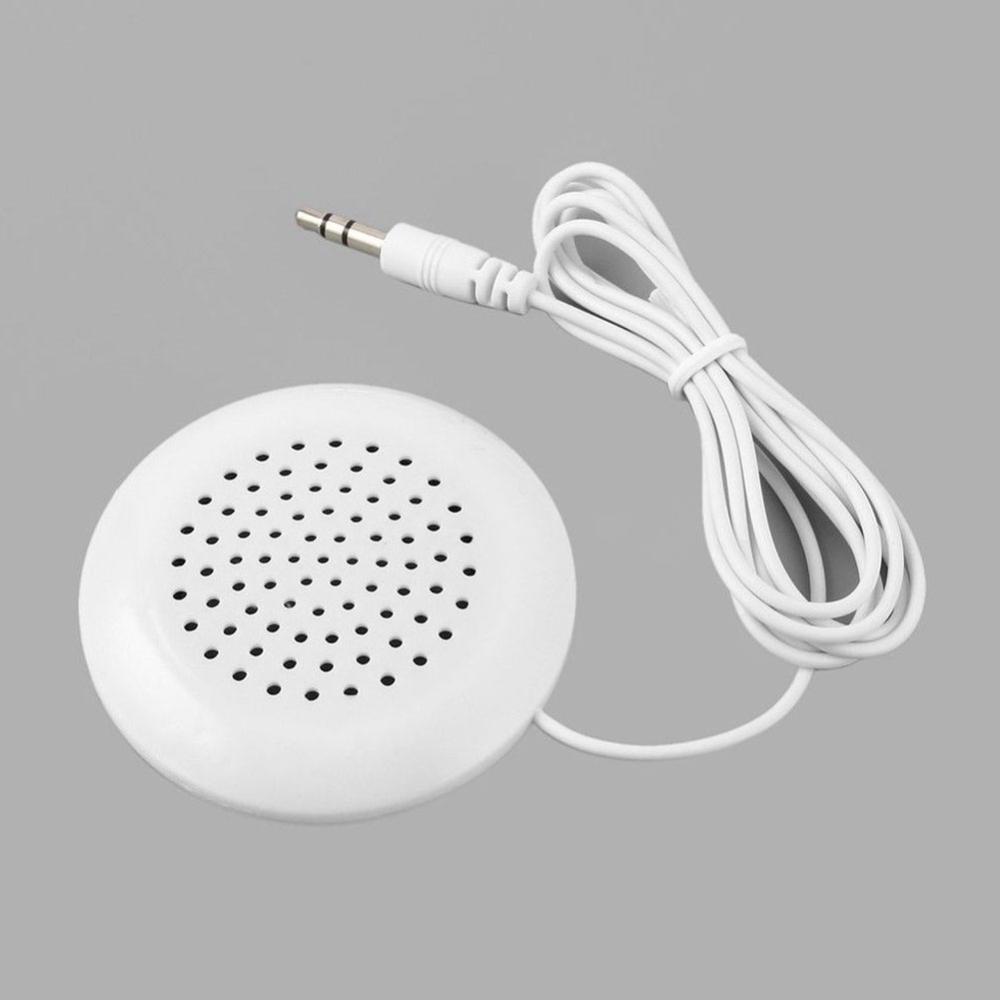 QUENNA Mini Alto-Falante Branco De Alta Qualidade 3.5mm Portátil Travesseiro De Áudio Para MP3/MP4/CD/iPod/Smartphone A1