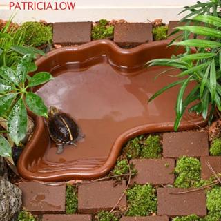 PATRICIA1OW Piscina Para Répteis , Portátil Com Tigela De Água Rampa , Prato De Alimentação Reutilizável Tartarugas em Oferta na Shopee