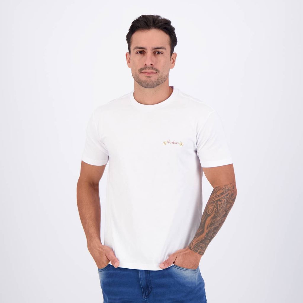 Camiseta Nicoboco Infinity Branca