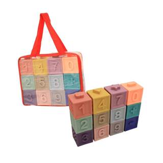 Kit com 12 Blocos Divertidos Sensoriais Zippy Toys - 10371 em Oferta na Shopee