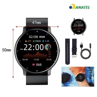 Relógio inteligente Bluetooth à prova d'água IP68 com tela sensível ao toque anjgg em Oferta na Shopee