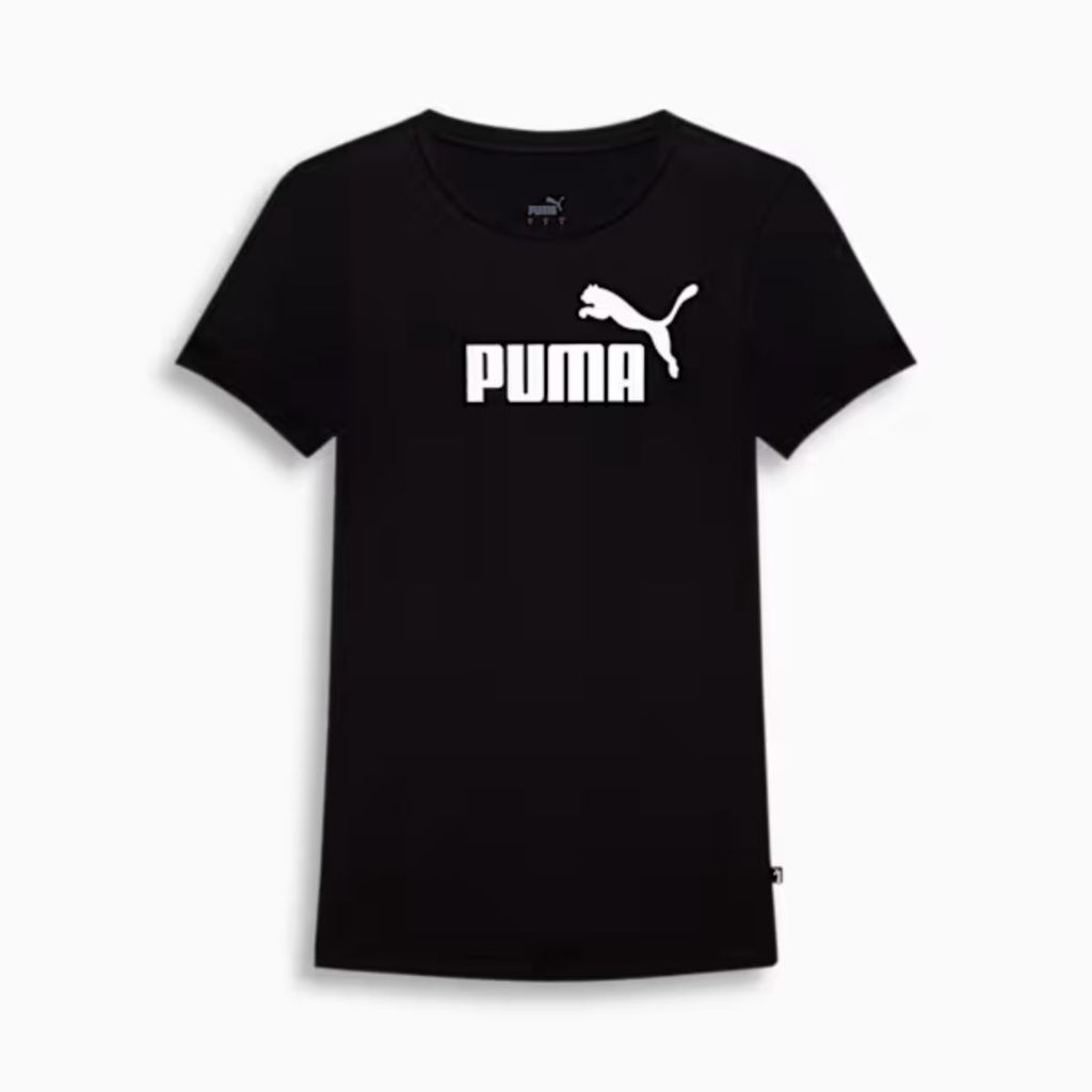 Camiseta Puma ESS No. 1 Logo Juvenil Infantil Casual Confortável Leve Esportiva Original