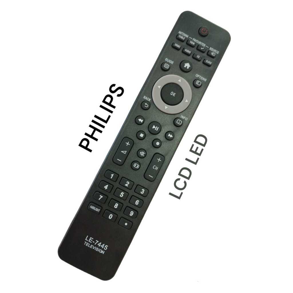 Controle Remoto Compativel TV Philips 40PFL3805D 40PFL5605D 40PFL6605D