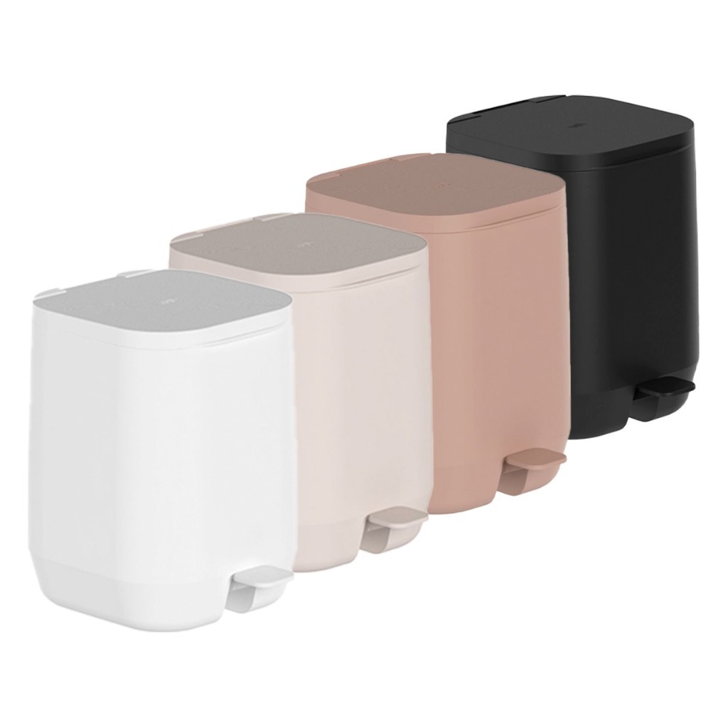 Lixeira de Pedal Modelo Aura 6L Marca Ou - Cozinha Banheiro Casa