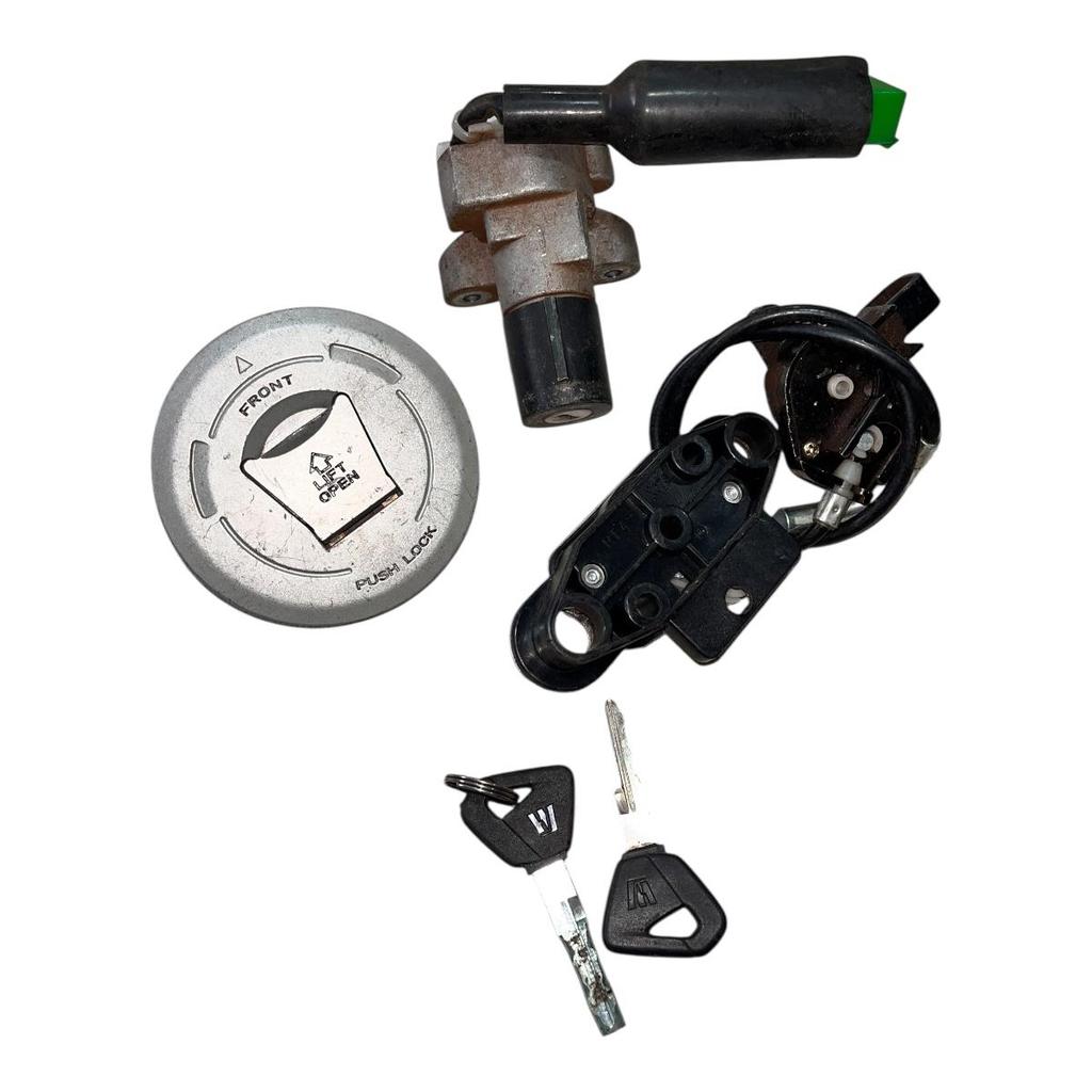 Kit Tampa Tanque Chave Ignição Trava c/chave Ktm Duke150 n11