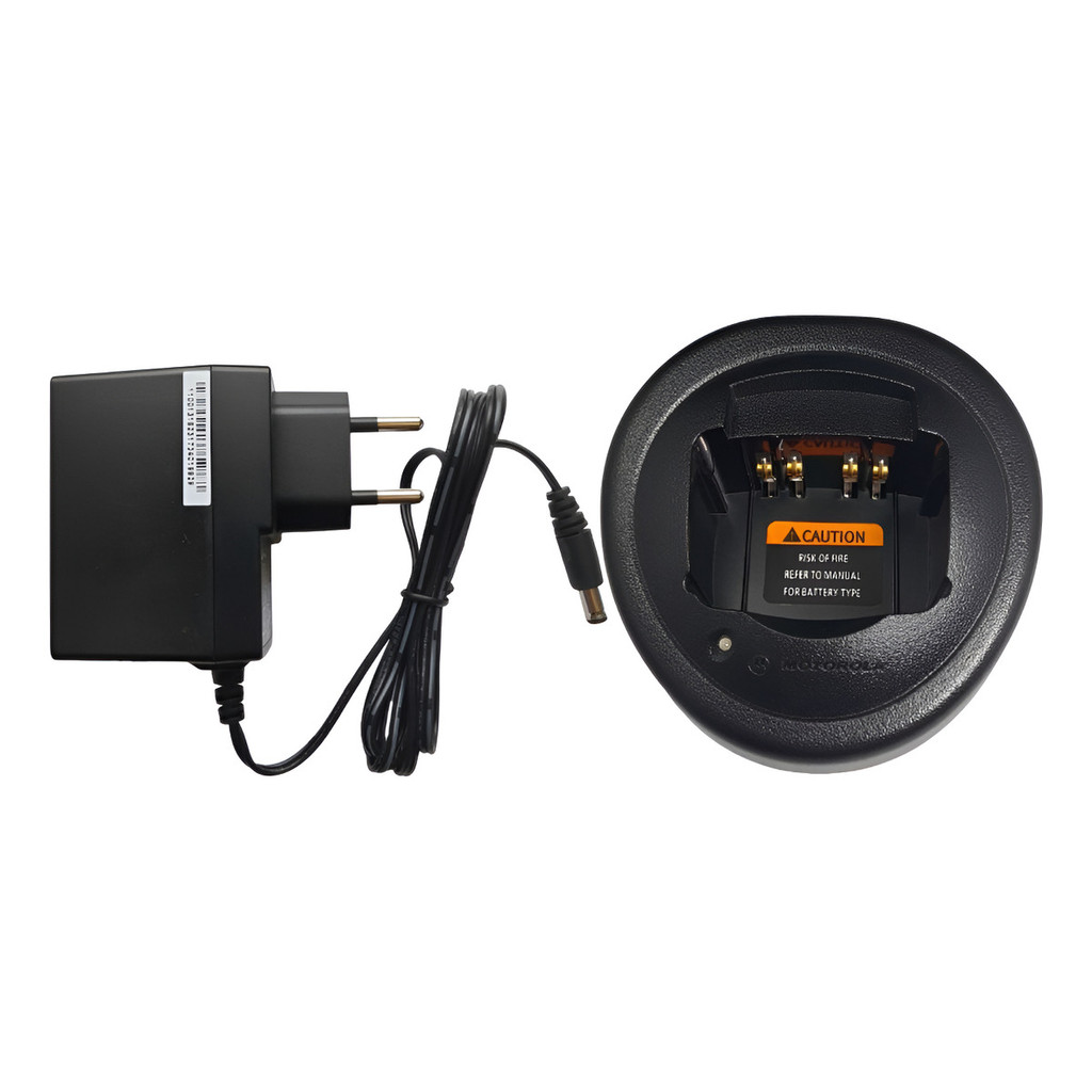 Fonte E Base Carregador Comapartivel Modelo Radio Pró5150