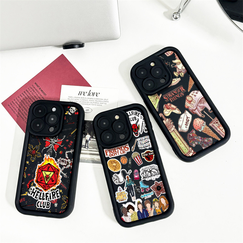 Capinha Samsung A15 A35 A55 A54 A34 A14 A05 A04 A03 A13 A12 A11 A23 A32 A52 A51 A20 Capa de celular preto Anti-Choque 