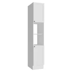Paneleiro 40 cm 2 Portas e 2 Nichos Branco Vik Madesa