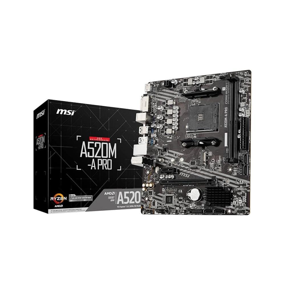 Placa Mae Msi A520M-A Pro DDR4
