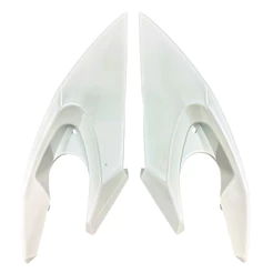 PAR CARENAGEM LATERAL DO FAROL MARCA PRO TORK PARA YAMAHA FAZER 150 2014 A 2016 BRANCA