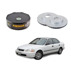 Disco Freio Dianteiro Civic 1.5 1.6 1992 A 2000