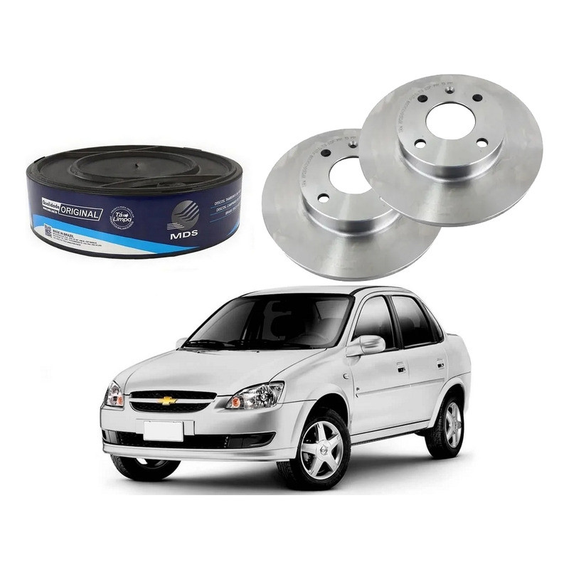 Disco Freio Dianteiro Solido Corsa Classic 1.0 2010 A 2016