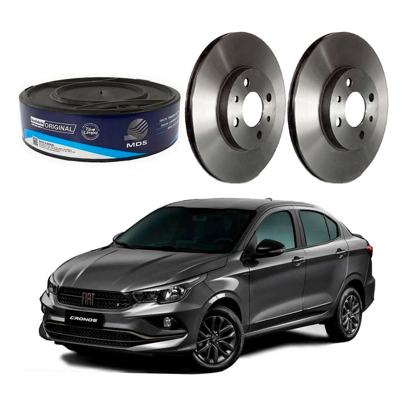 Disco Freio Dianteiro Fiat Cronos 1.0 6v 2023 A 2024