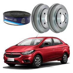 Tambor Freio Traseiro Chevrolet Joy Plus 1.0 2020 A 2021