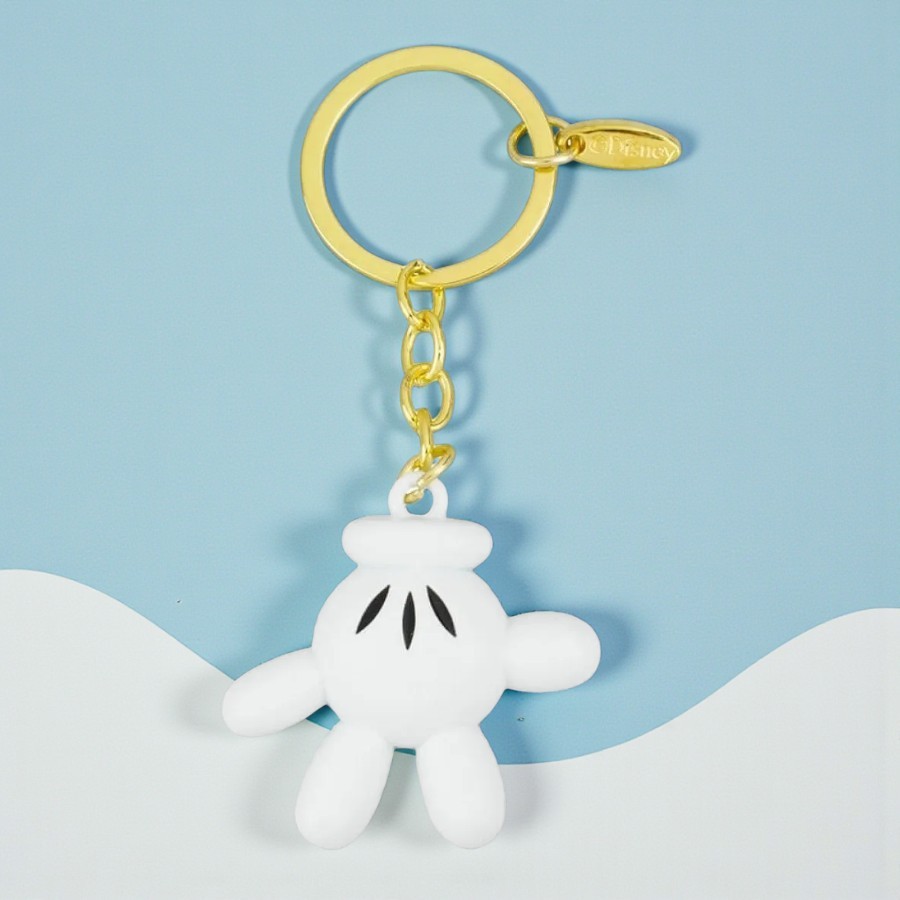 Chaveiro Metal - Mickey Mouse - Luva - 3,5cm - Disney Original - 1 unidade - Rizzo