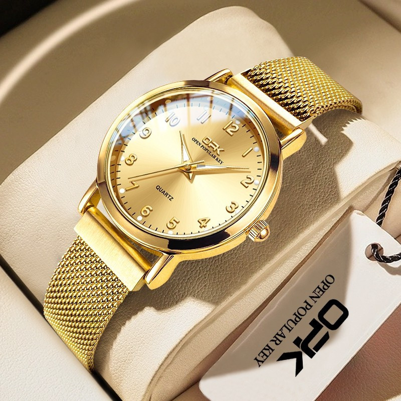 ‌com caixa【Alta Qualidade】Modelo em Promoção OPK Relógio Elegante Prova D'água negócios 8115 MG 8110 em Oferta na Shopee