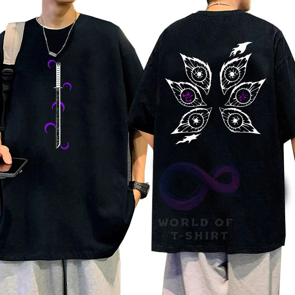 Camiseta Anime Demon Camisa Unissex 100% Algodão Lançamento - Envio Rápido