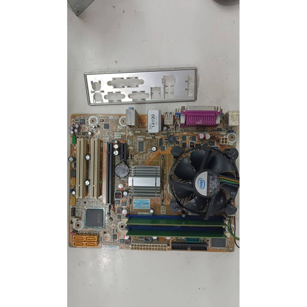 Kit placa mãe DG41WV + Dual Core E5300 + 2x 2Gb DDR3 14199